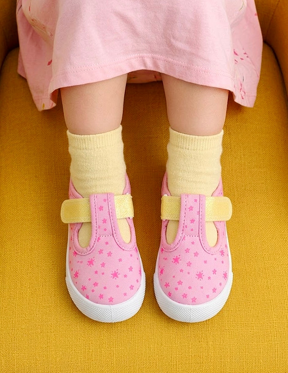 Tenis Bubble Gummers para niña Primeros Pasos Estrella