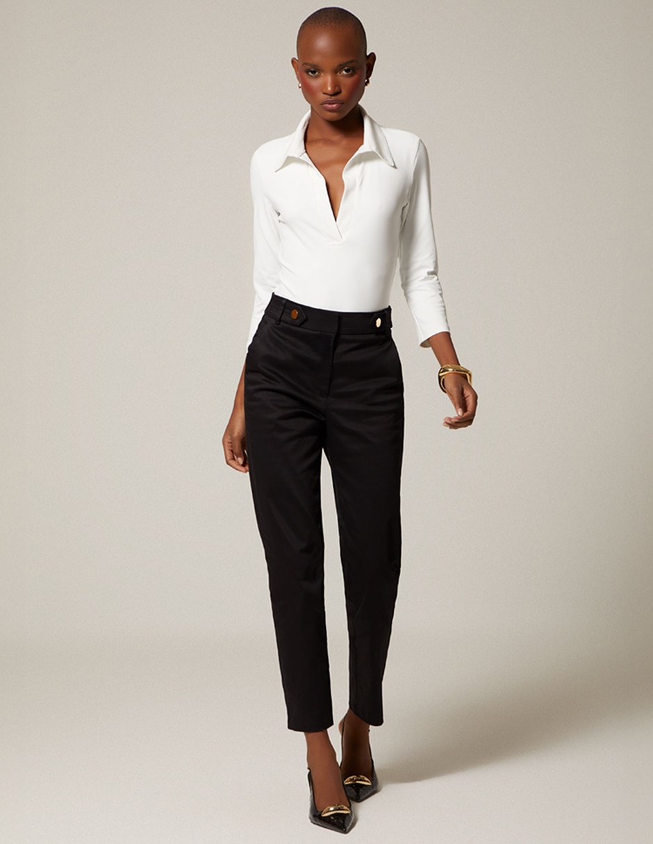 Pantalón Chino Studio F skinny para mujer