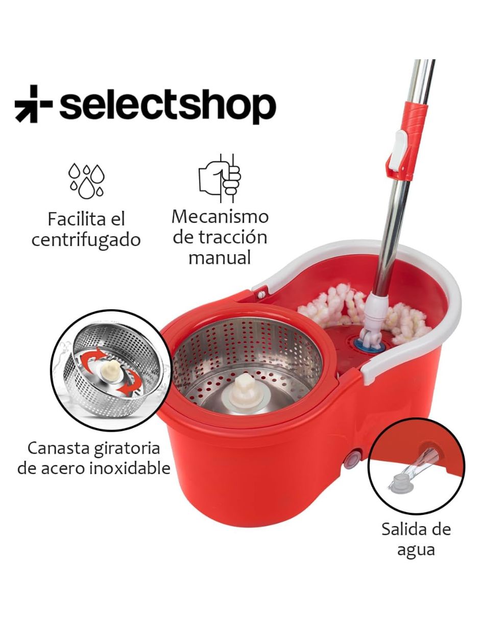 Trapeador giratorio Select Shop