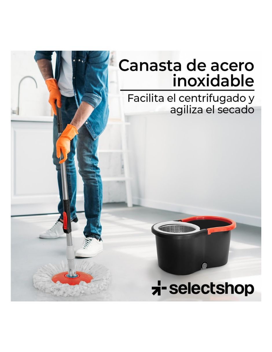 Trapeador giratorio Select Shop