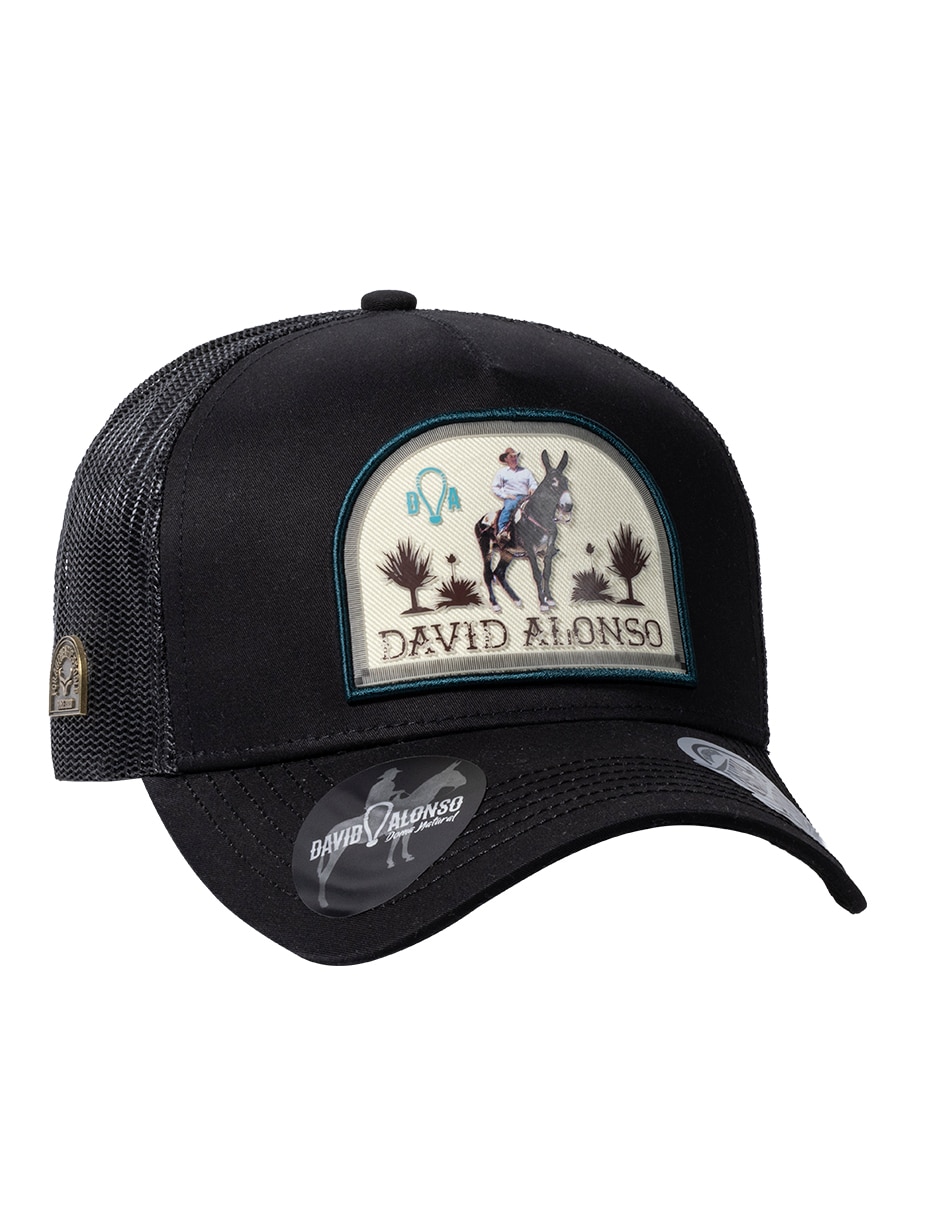Gorra con visera curva David Alonso unisex 2