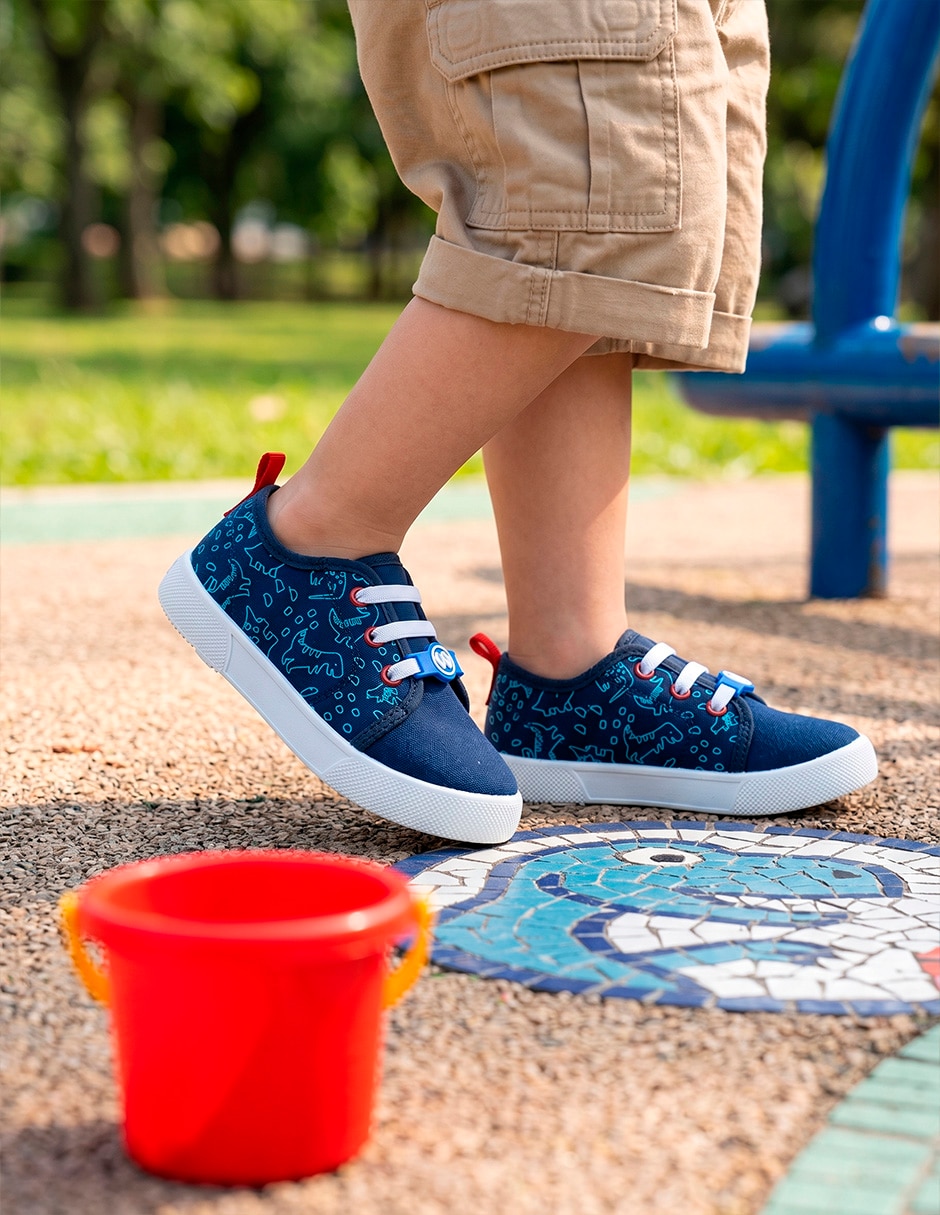 Tenis para niño Soft Step Dinosaurios 8