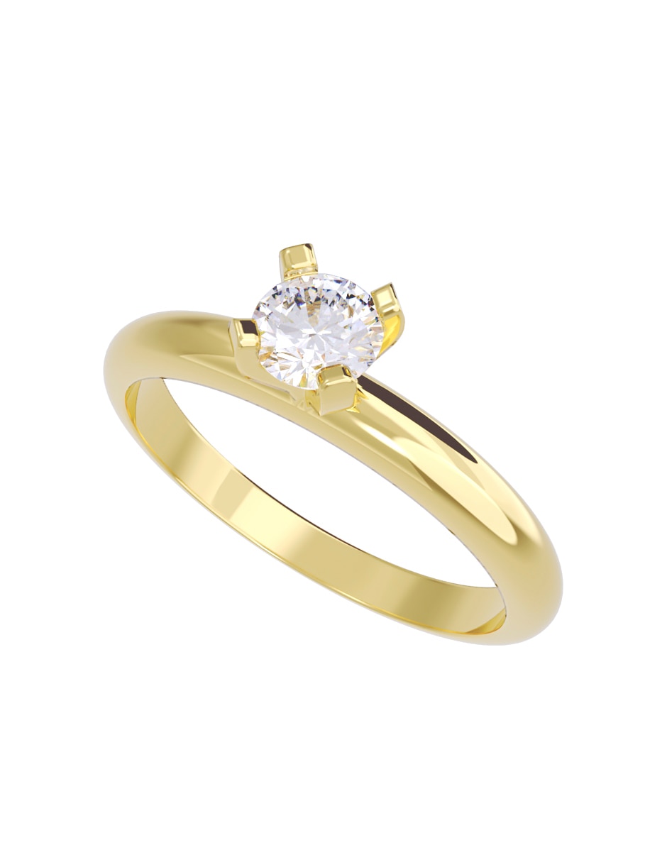 Anillo de compromiso de Oro 14 k FONELLI Diamantes Fonelli Diamante