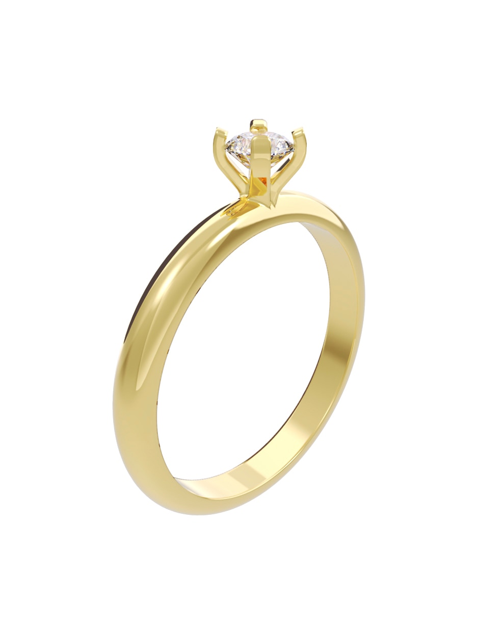 Anillo de compromiso de Oro 14 k FONELLI Diamantes Fonelli Diamante