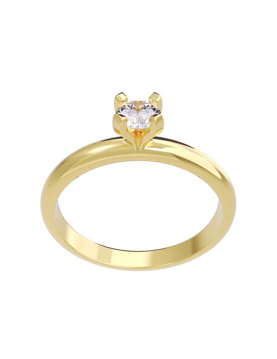 Anillo de compromiso de Oro 14 k FONELLI Diamantes Fonelli Diamante