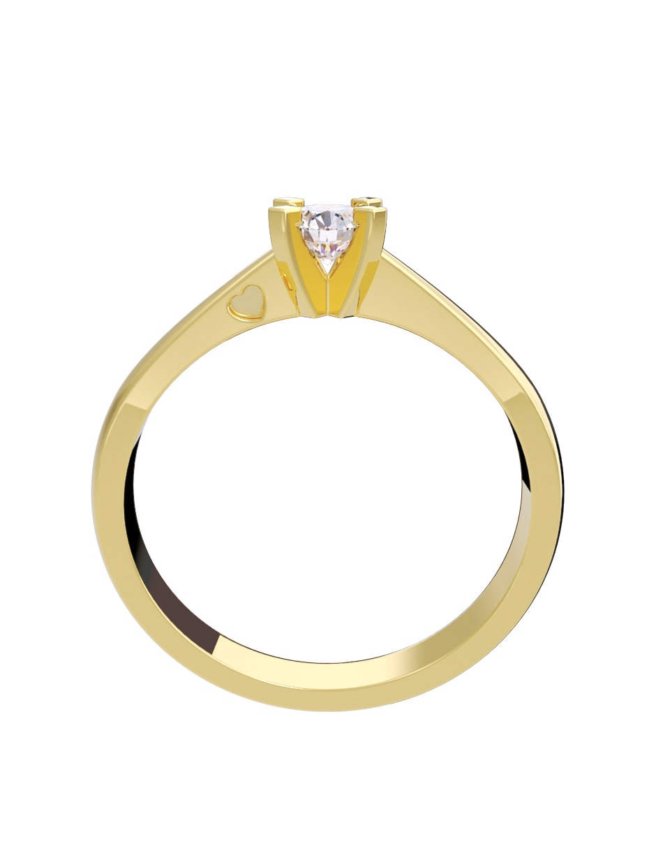 Anillo de compromiso de Oro 14 k FONELLI Diamantes Fonelli Diamante