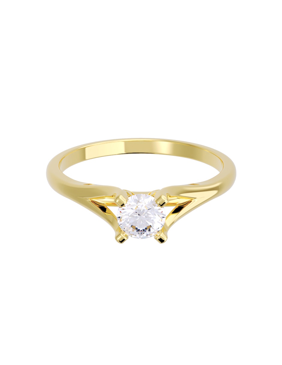 Anillo de compromiso de Oro 14 k FONELLI Diamantes Fonelli Diamante