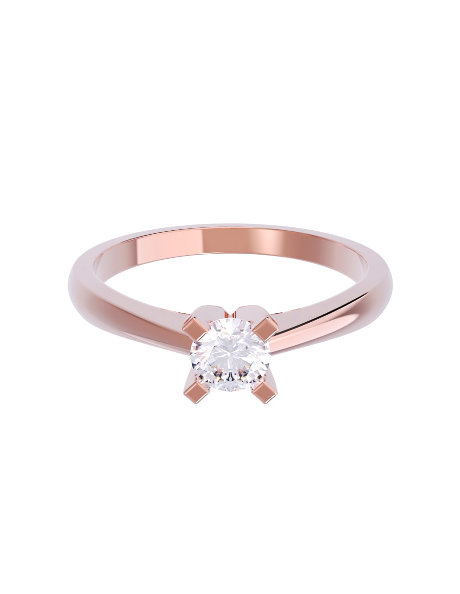 Anillo de compromiso de Oro 14 k Diamantes Fonelli Diamante Anillo de compromiso de Oro 14 k Diamantes Fonelli Diamante