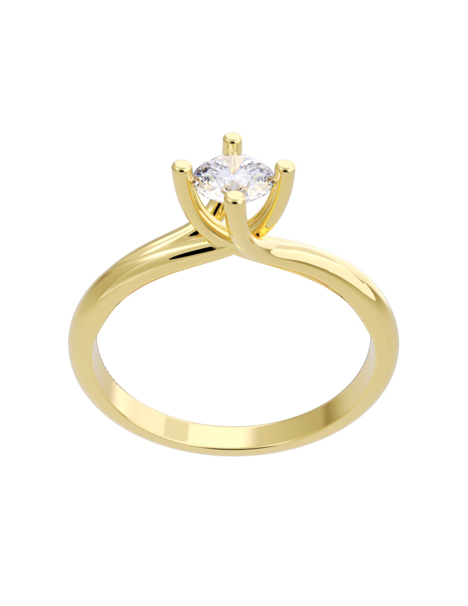 Anillo de compromiso de Oro 14 k FONELLI Diamantes Fonelli Diamante
