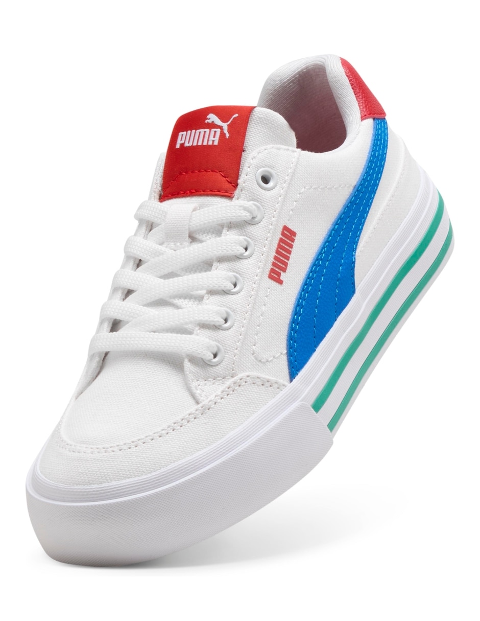 Tenis puma court classic vulc de niño