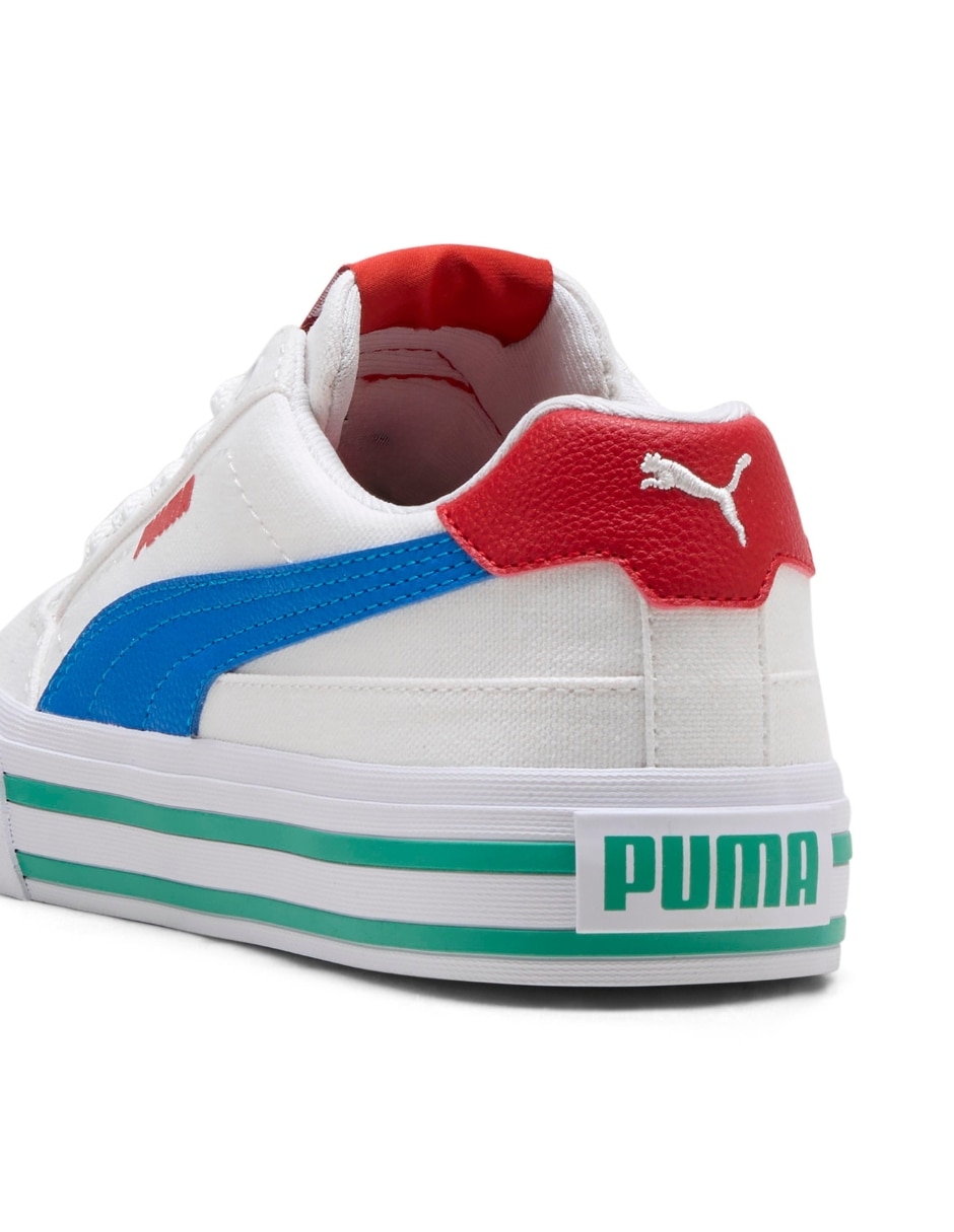 Tenis puma court classic vulc de niño