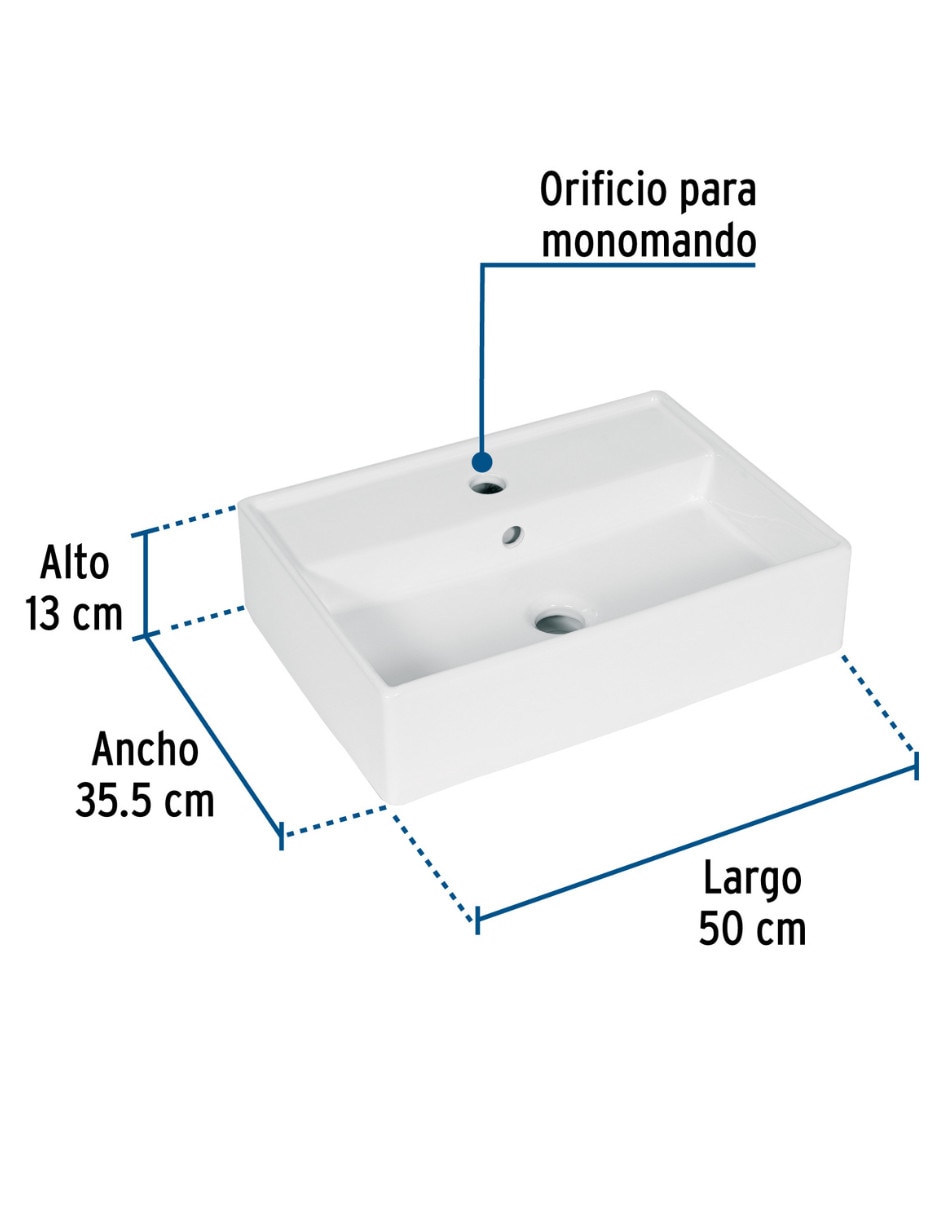 Lavabo libre instalación Foset