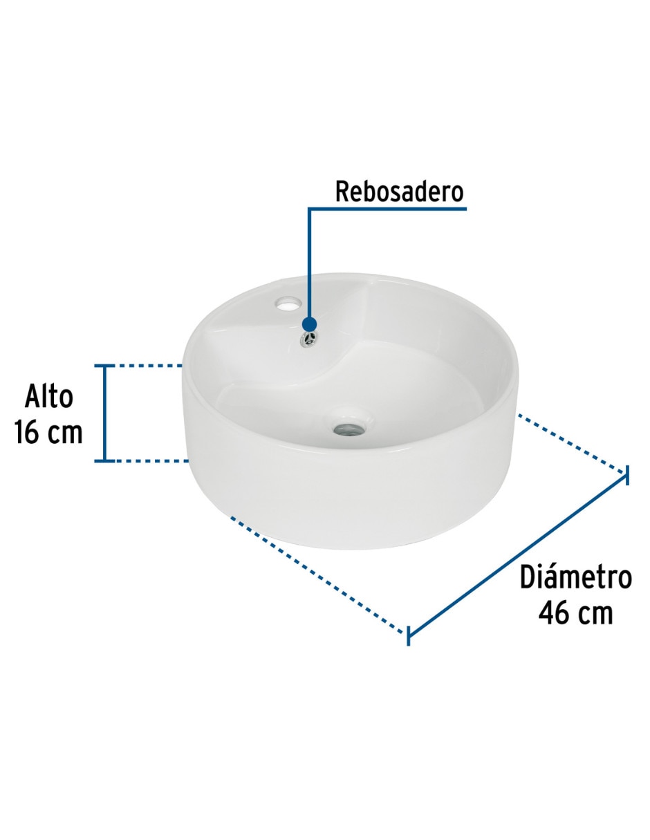 Lavabo libre instalación Foset