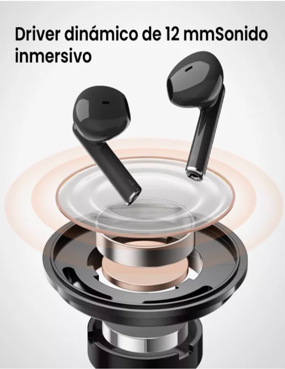 Audífonos in-ear filwans gt zero inalámbrica con cancelación de ruido