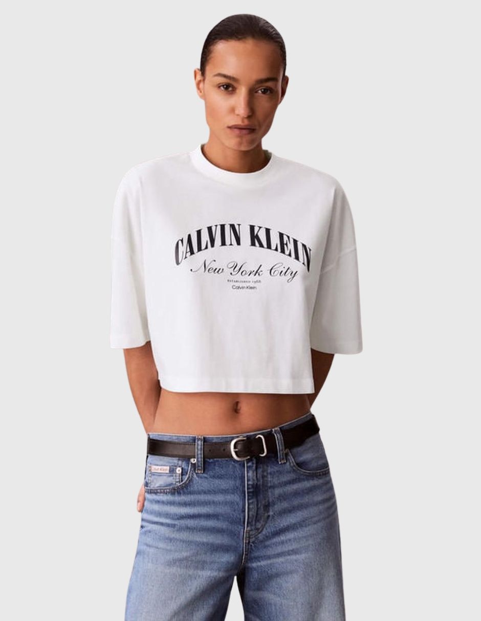 Playera manga corta cuello redondo para mujer 3
