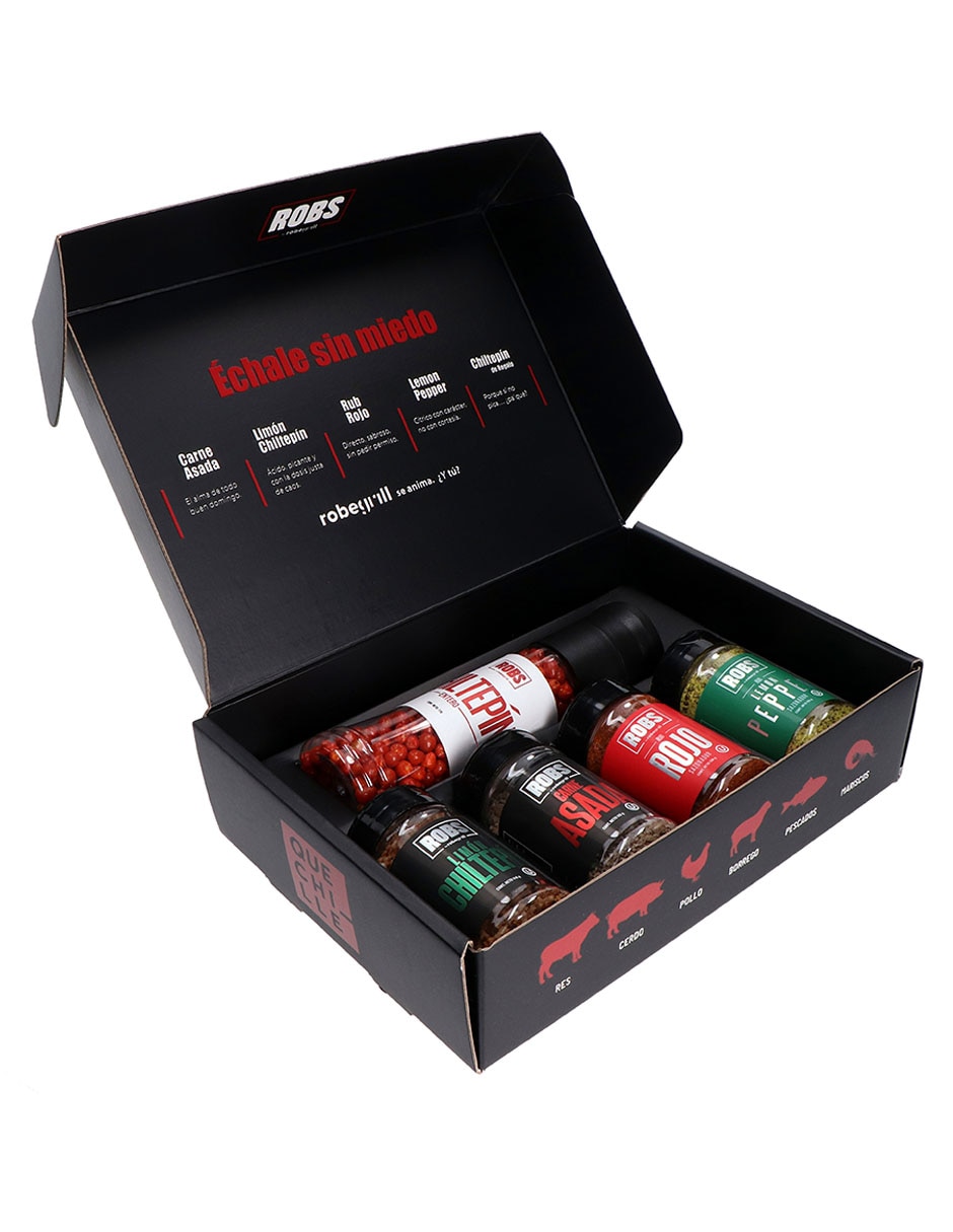 Kit de sazonadores Robegrill 1