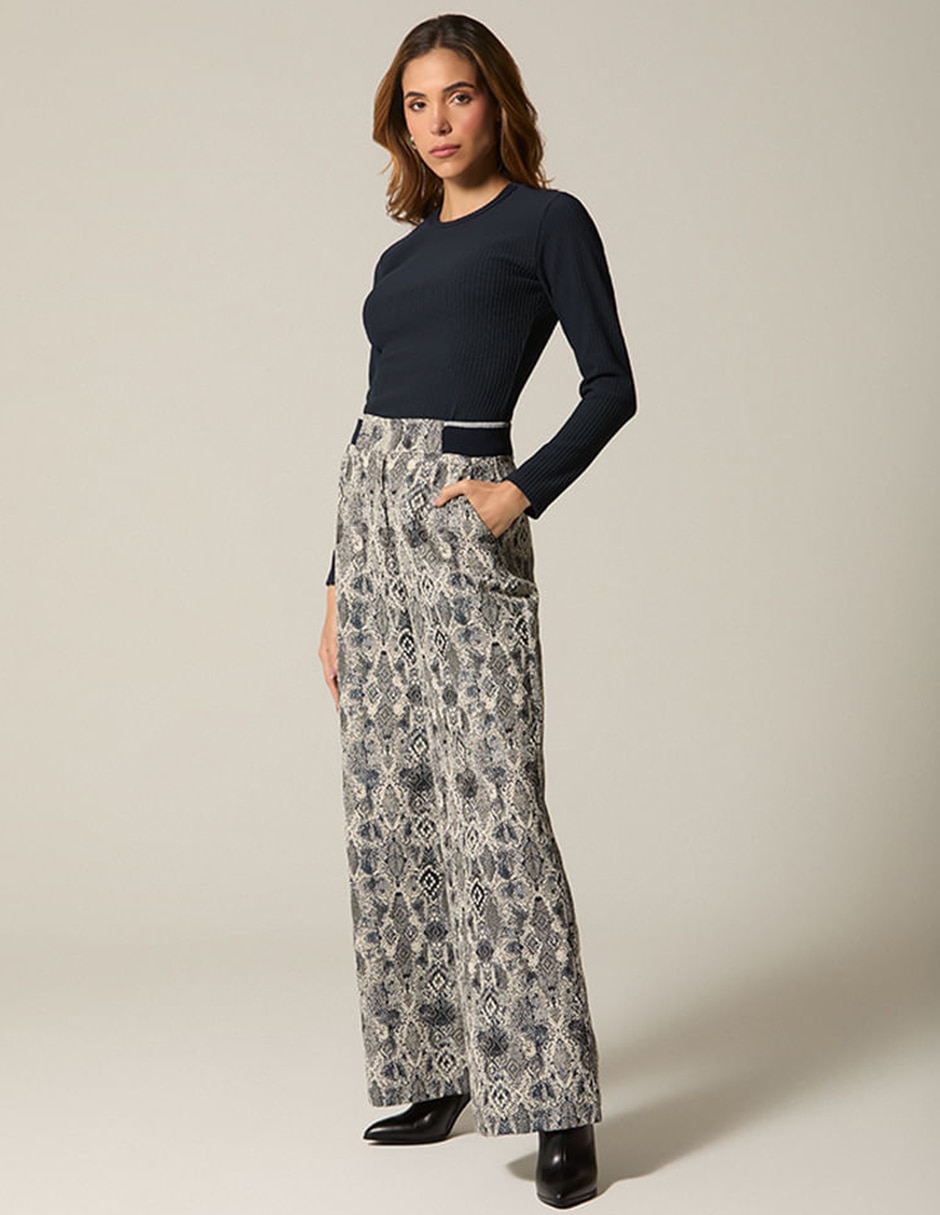 Pantalón Relaxed Recto para mujer