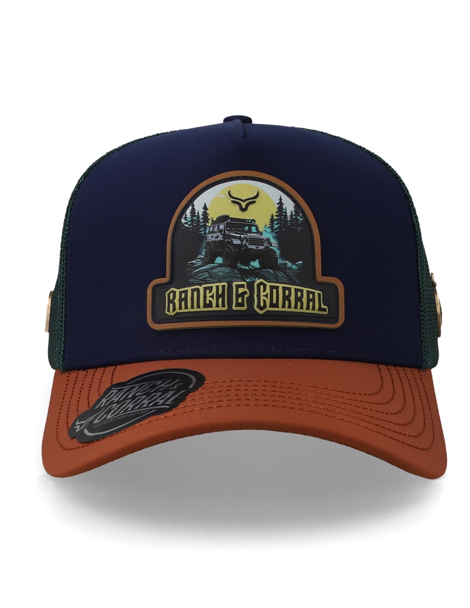 Gorra visera curva snapback ranch and corral ranch & corral all terrain unisex