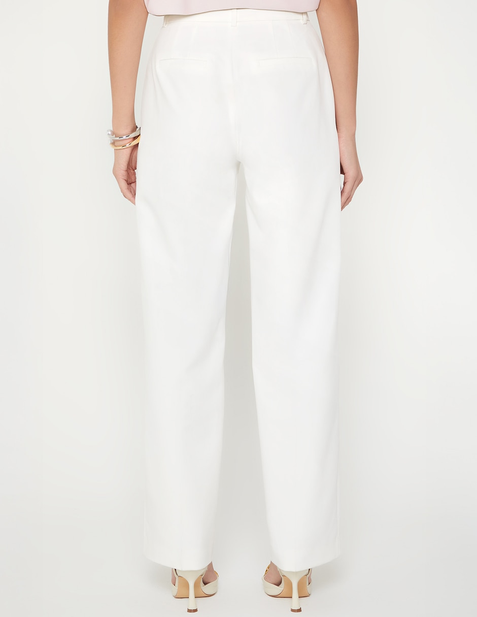 Pantalón chino Studio F recto para mujer