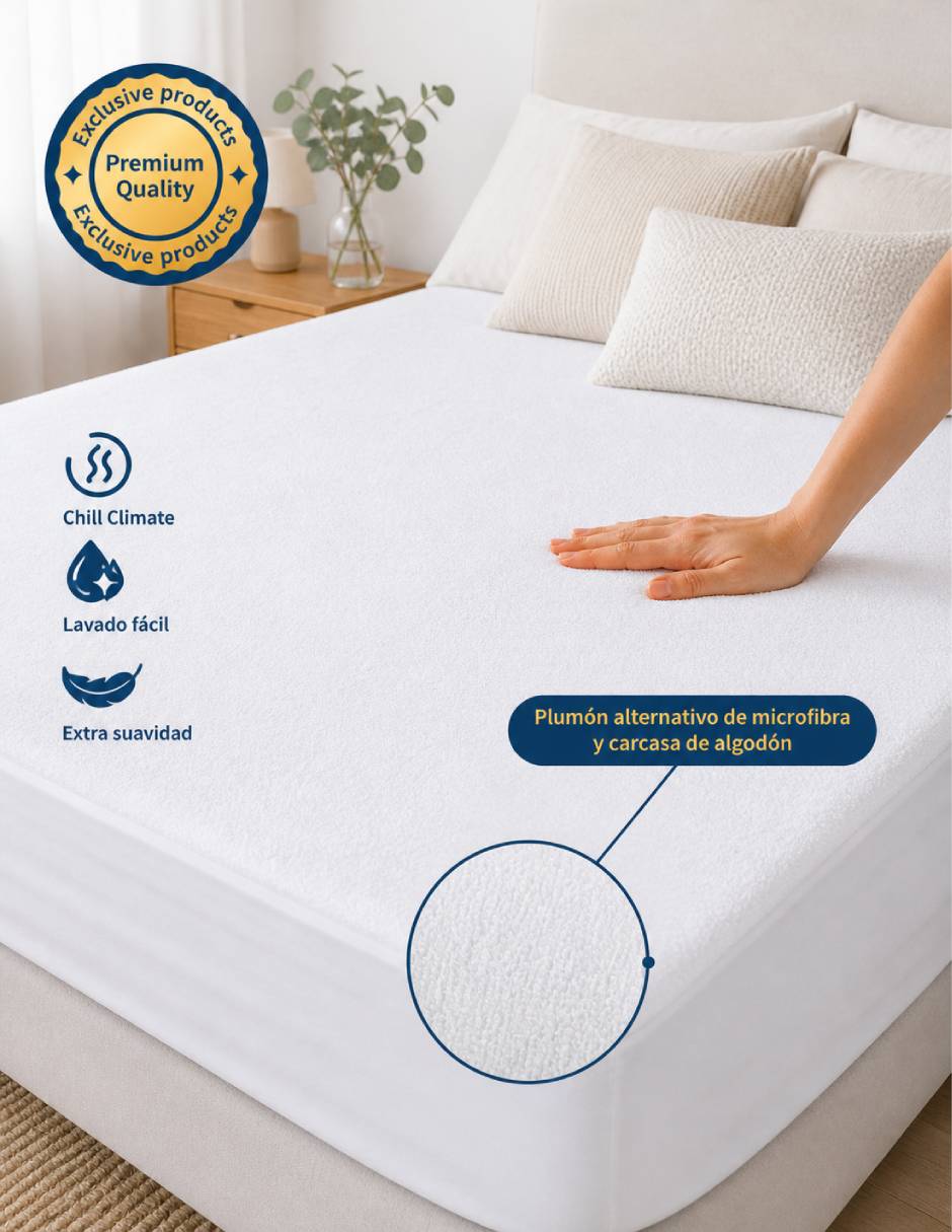 Protector de colchón Laila Comfort Toallin Repelente