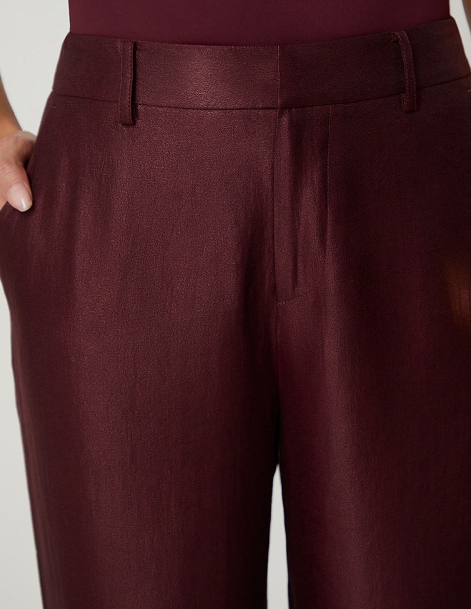 Pantalón Regular Recto para mujer