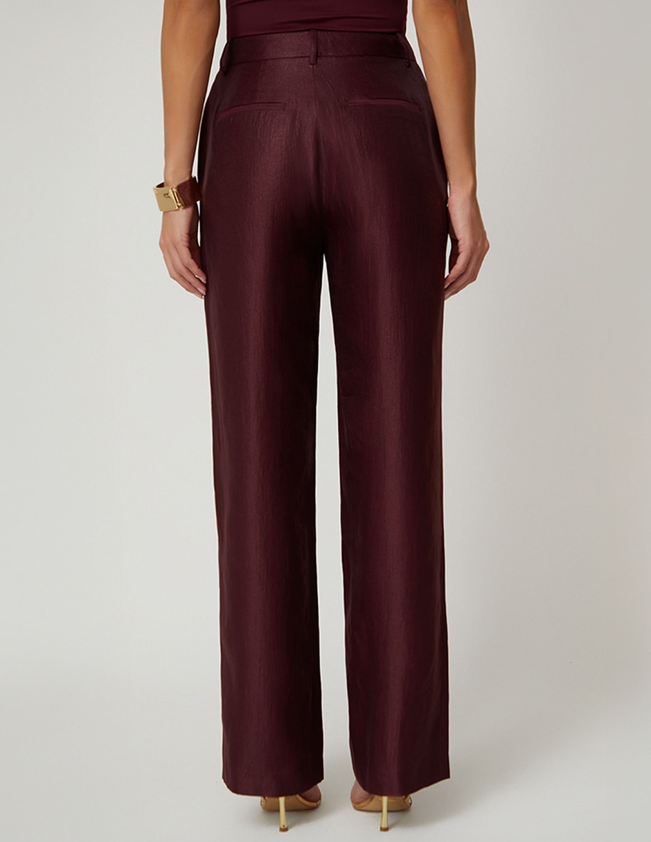 Pantalón Regular Recto para mujer