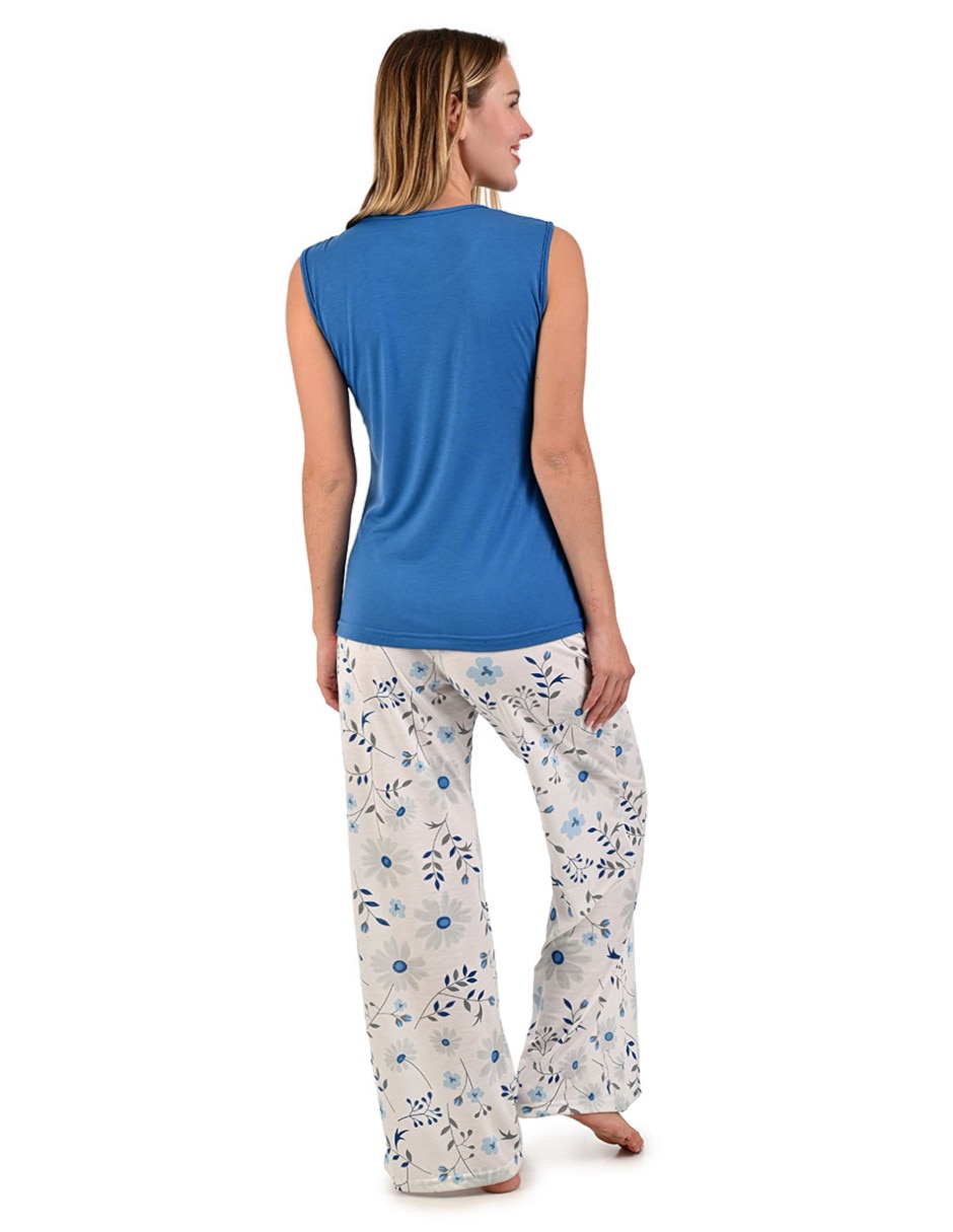 Conjunto pijama Michel Blanc para mujer