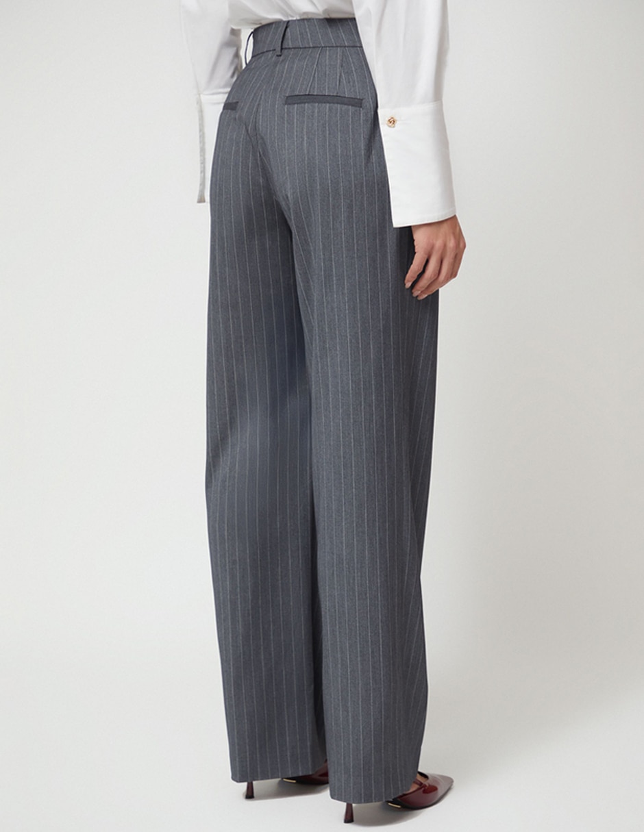 Pantalón de vestir studio f recto para mujer
