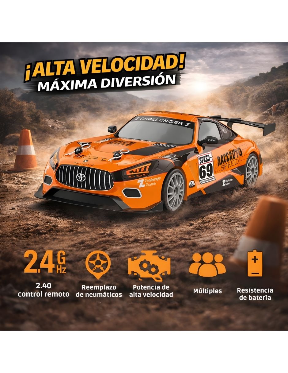 Carro radio control fpv mr. Gadgets sin modelo