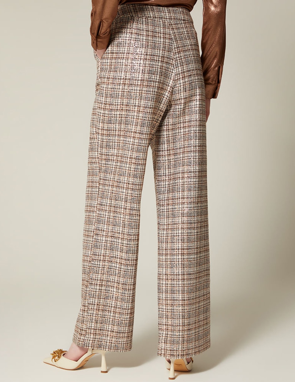 Pantalón regular recto para mujer 6
