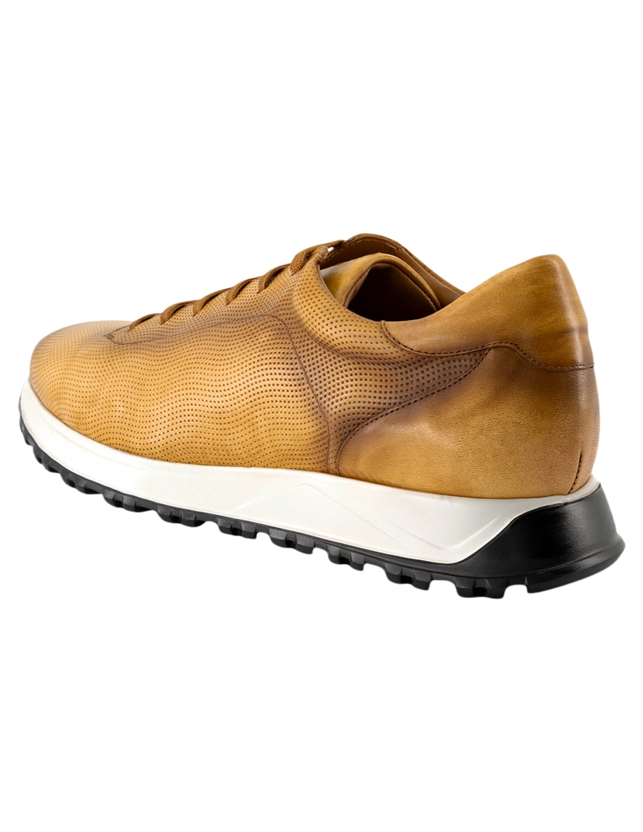 Tenis de piel Prada para hombre
