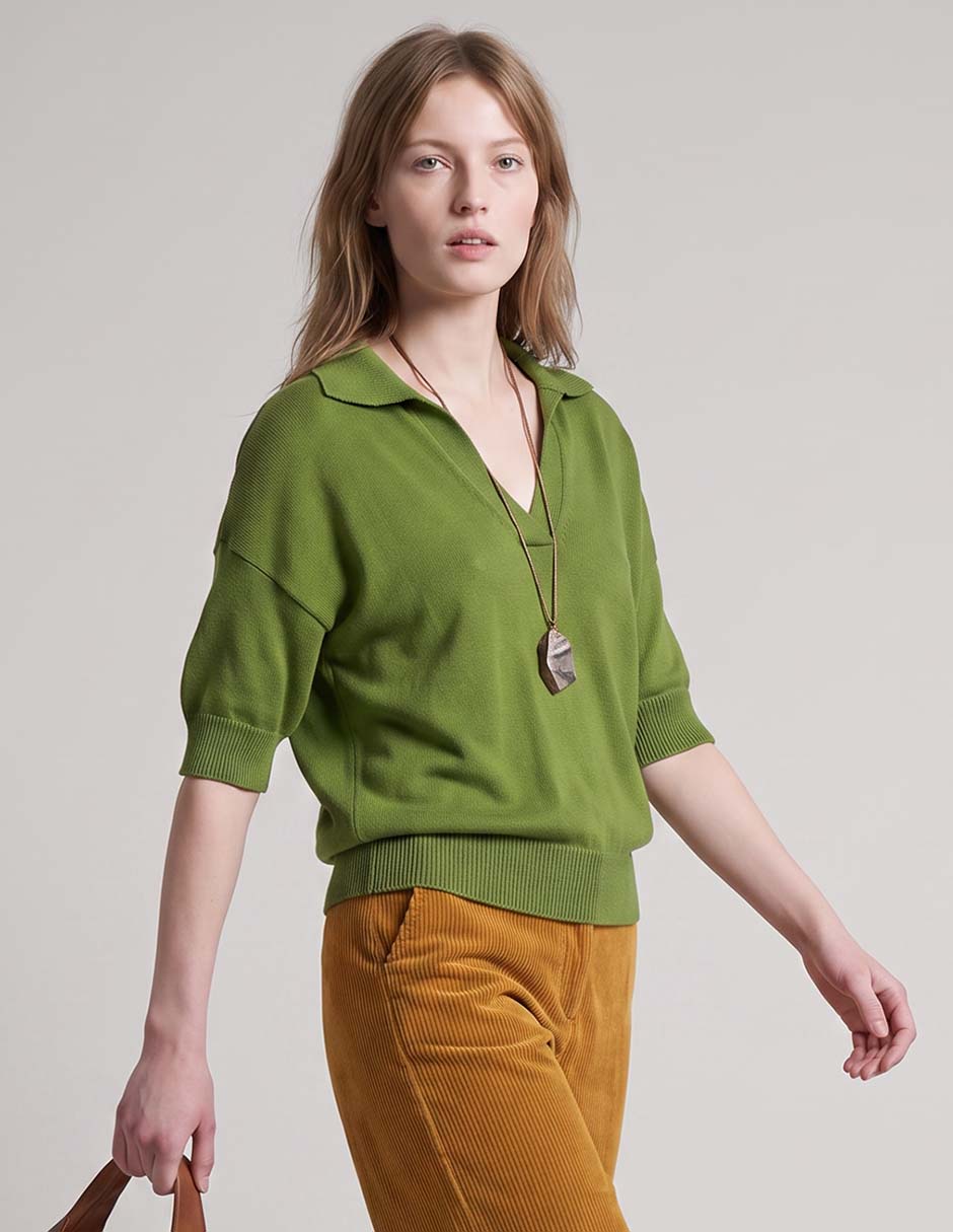 Blusa manga 3/4 para mujer