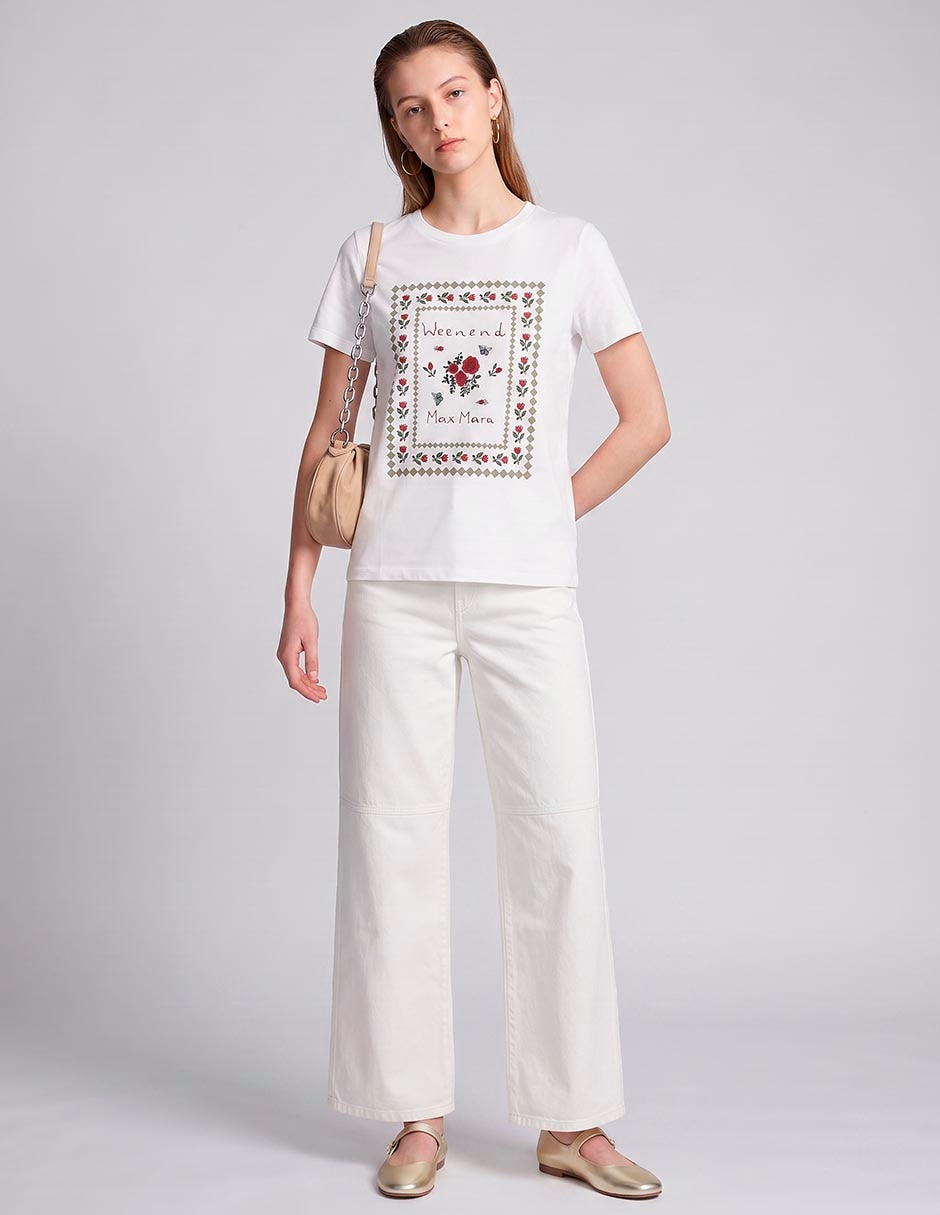 Playera manga corta para mujer Playera manga corta para mujer