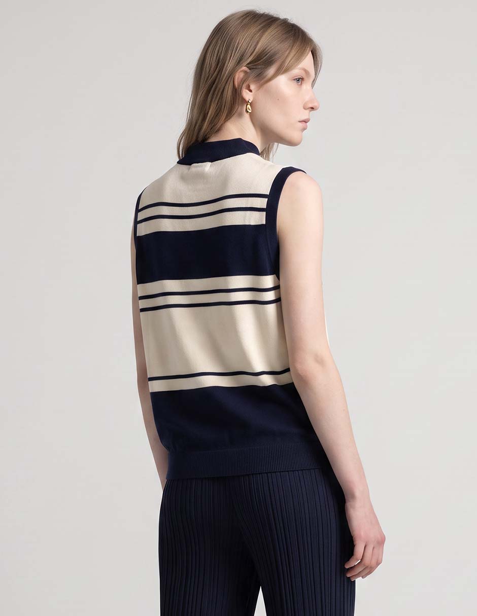 Blusa sin manga para mujer 2