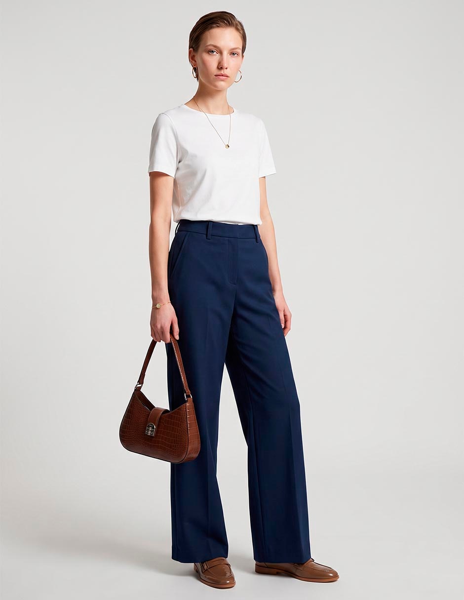 Pantalón de vestir recto para mujer Pantalón de vestir recto para mujer