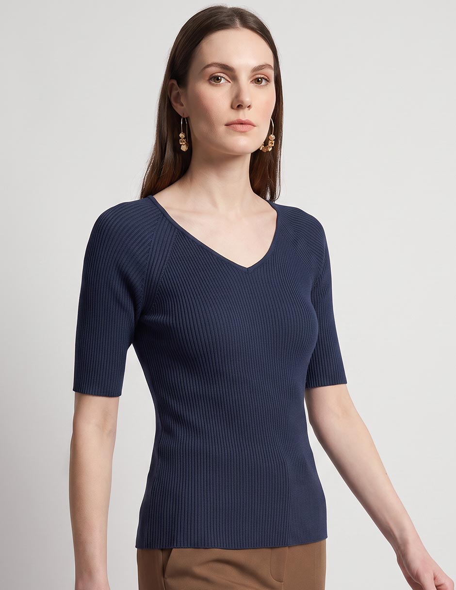 Blusa manga corta para mujer 3
