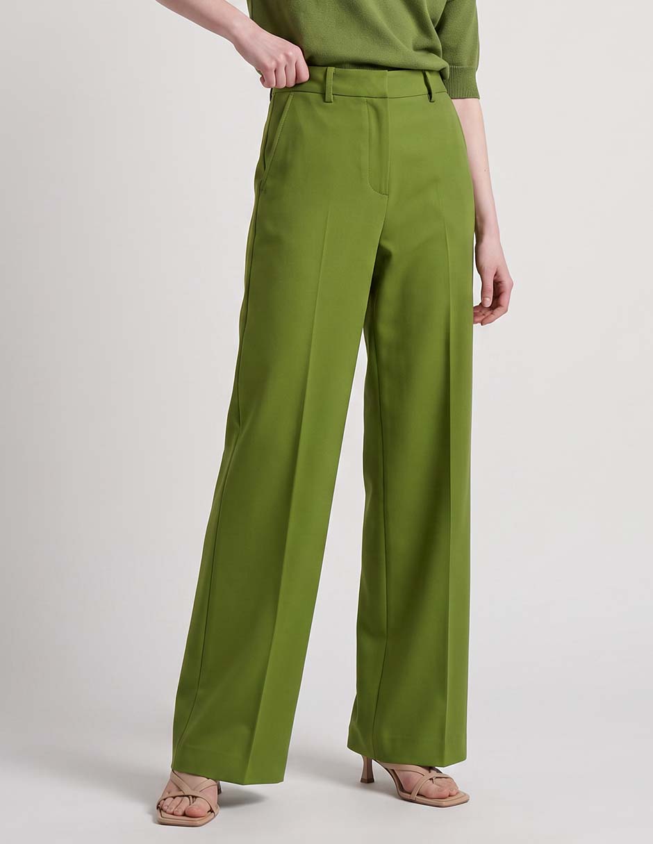 Pantalón de vestir amplio para mujer Pantalón de vestir amplio para mujer