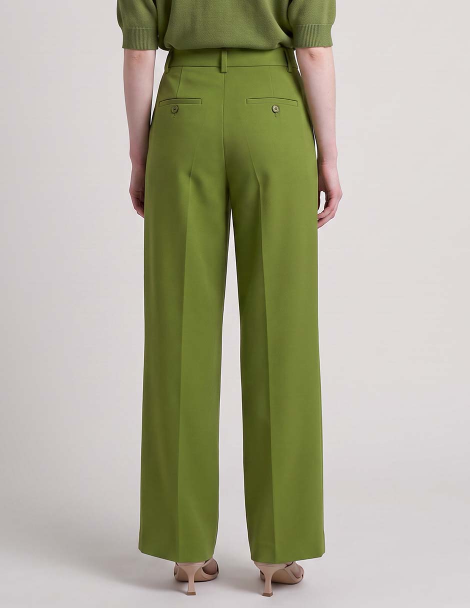 Pantalón de vestir amplio para mujer 2