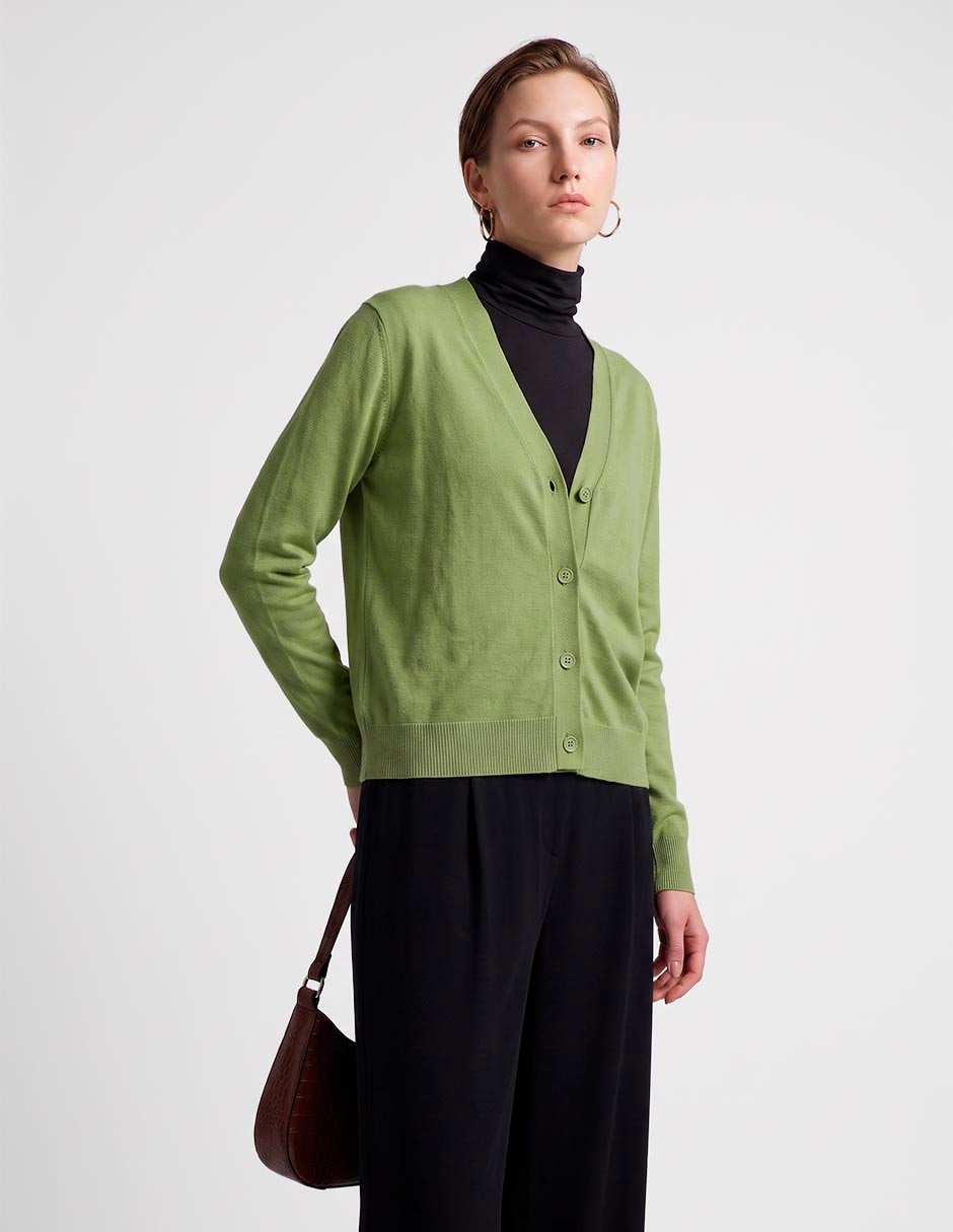 Suéter cuello v para mujer Suéter cuello v para mujer