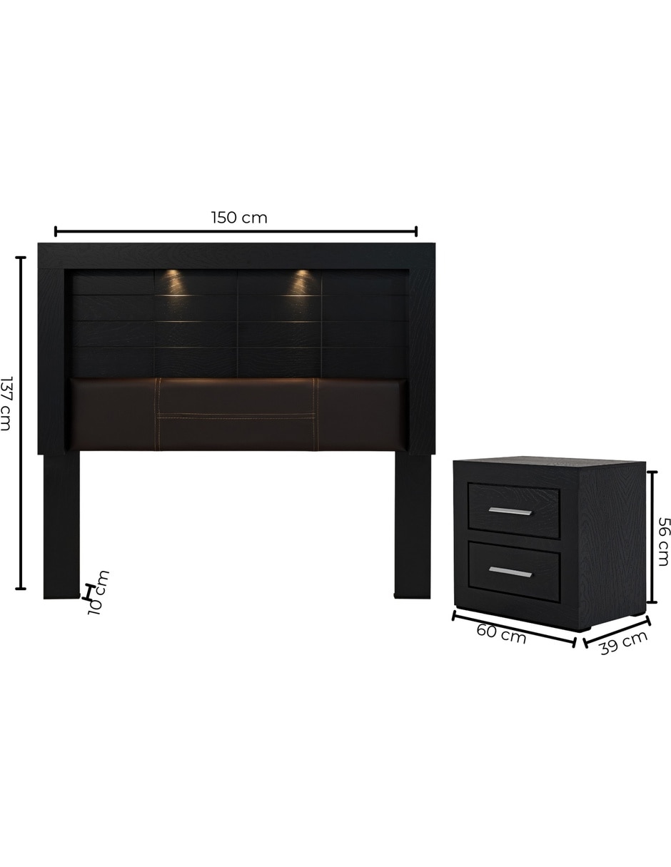 Set recámara de MDF 2