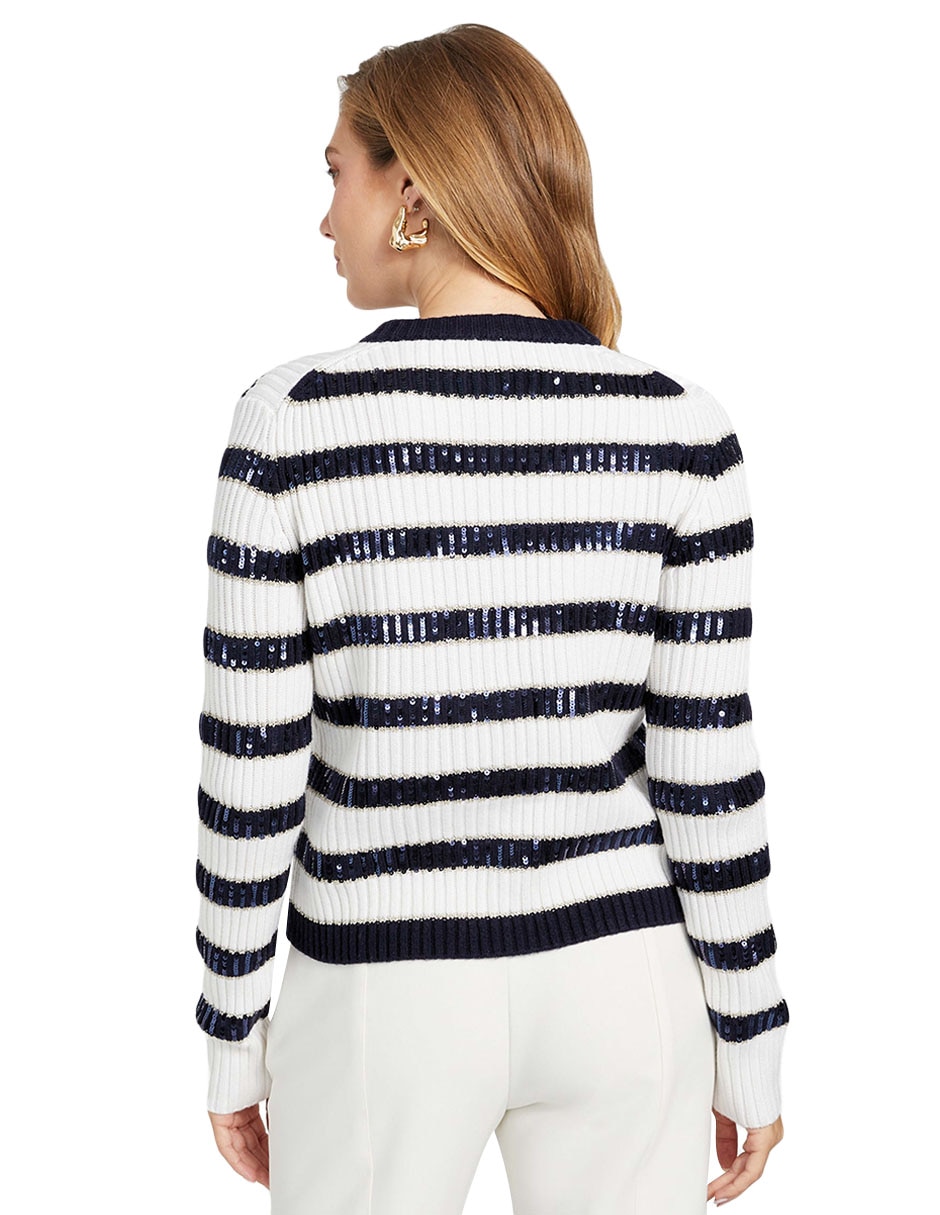 Suéter marciano by guess cuello redondo para mujer