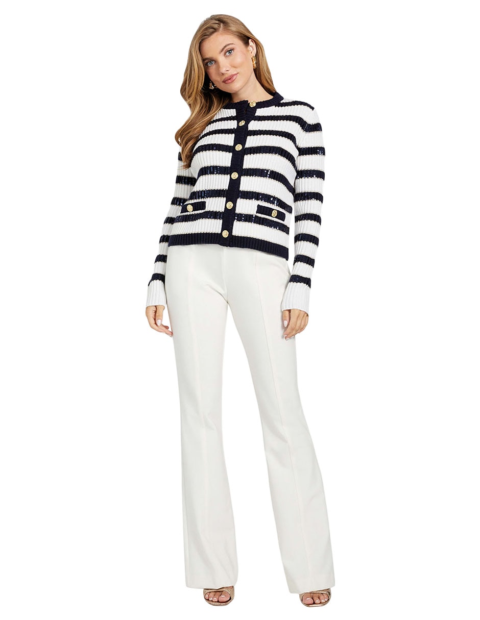 Suéter marciano by guess cuello redondo para mujer