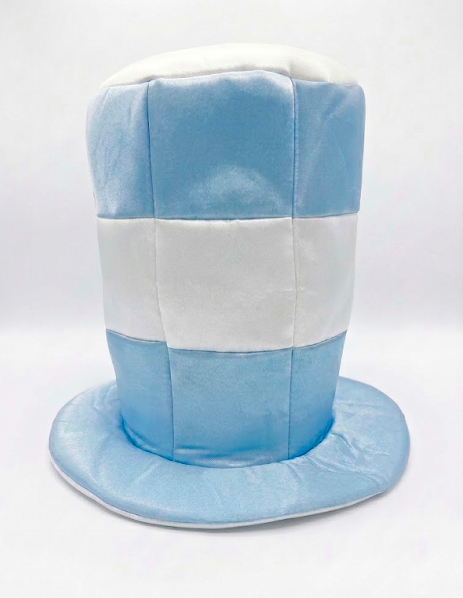 Sombrero Obi-one estampado de bloques de color
