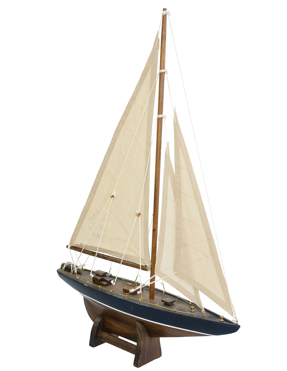 Figura decorativa de velero abs velero de mdf