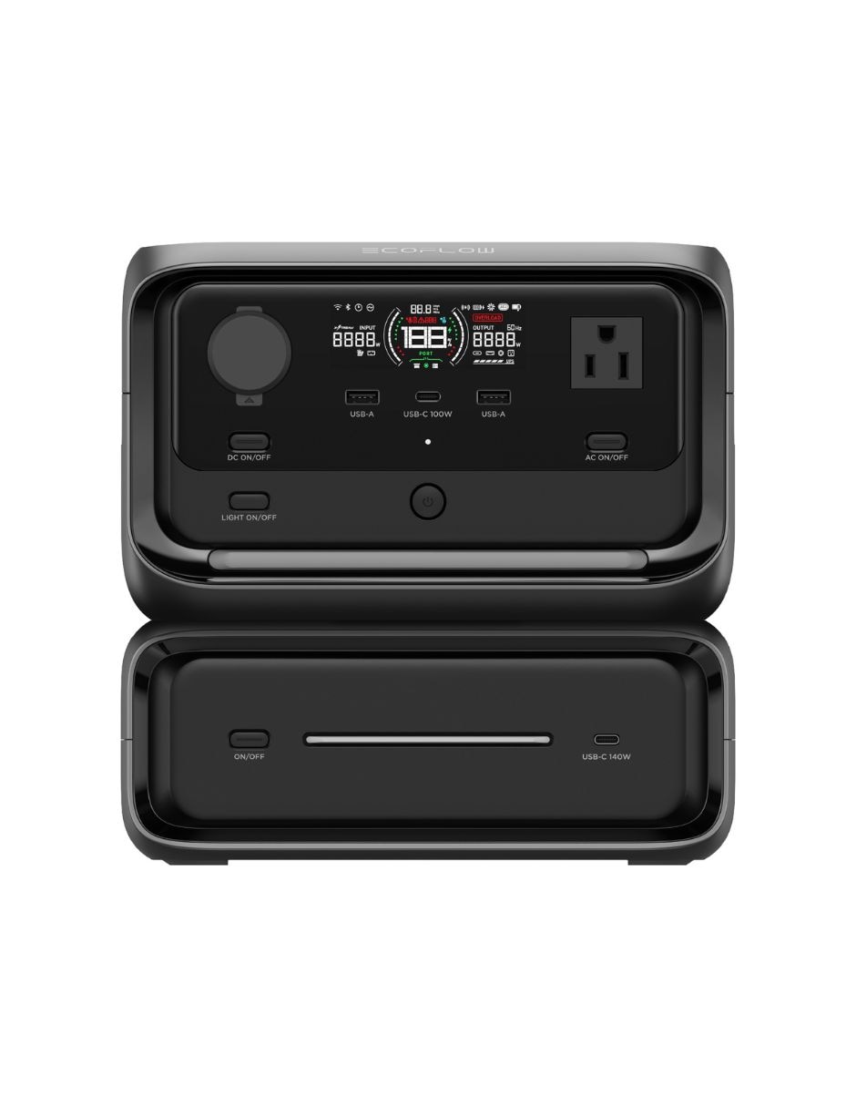 Batería portátil 25000 mah ups ecoflow river 3 max