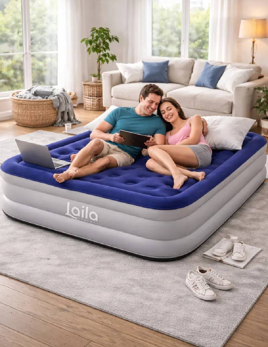 Colch—n inflable dreameasy colchoneta pillow top (integrada) 2