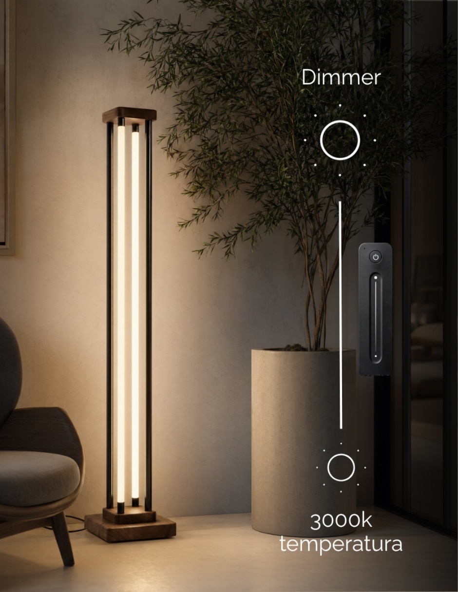 Lámpara de pie Hago Escritorios led Iluminación