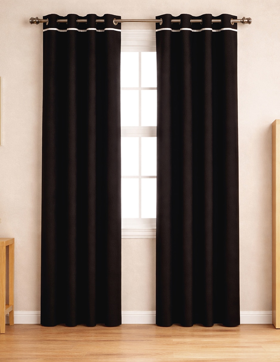 Set cortina Black out Alvana