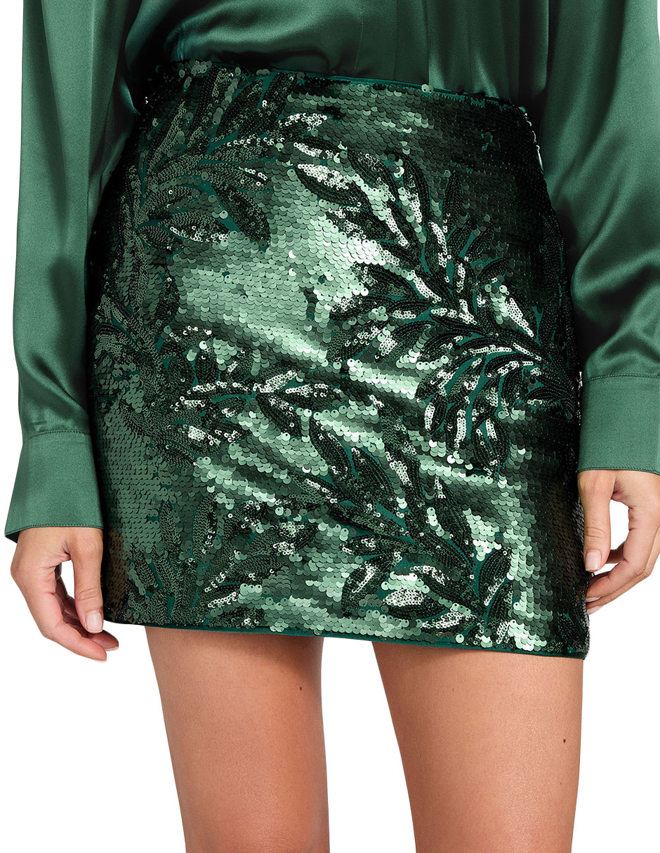 Falda mini marciano by guess a la cintura alta