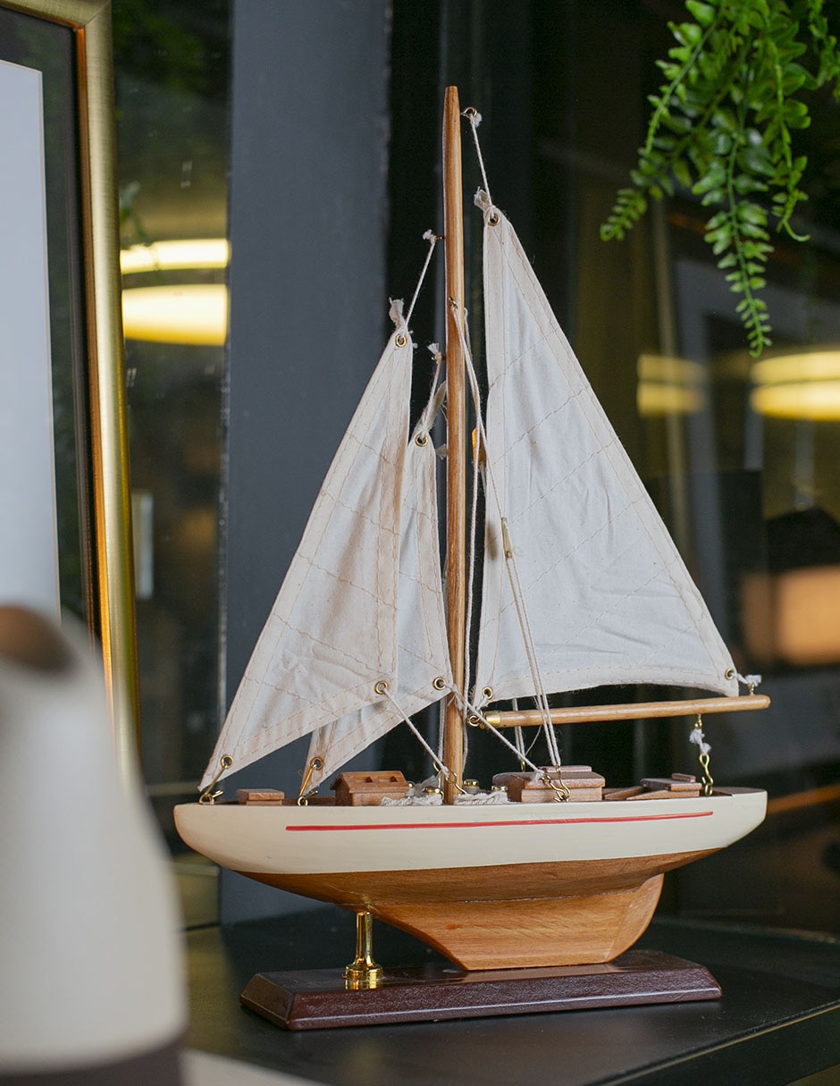 Figura decorativa de velero running decora velero de mdf